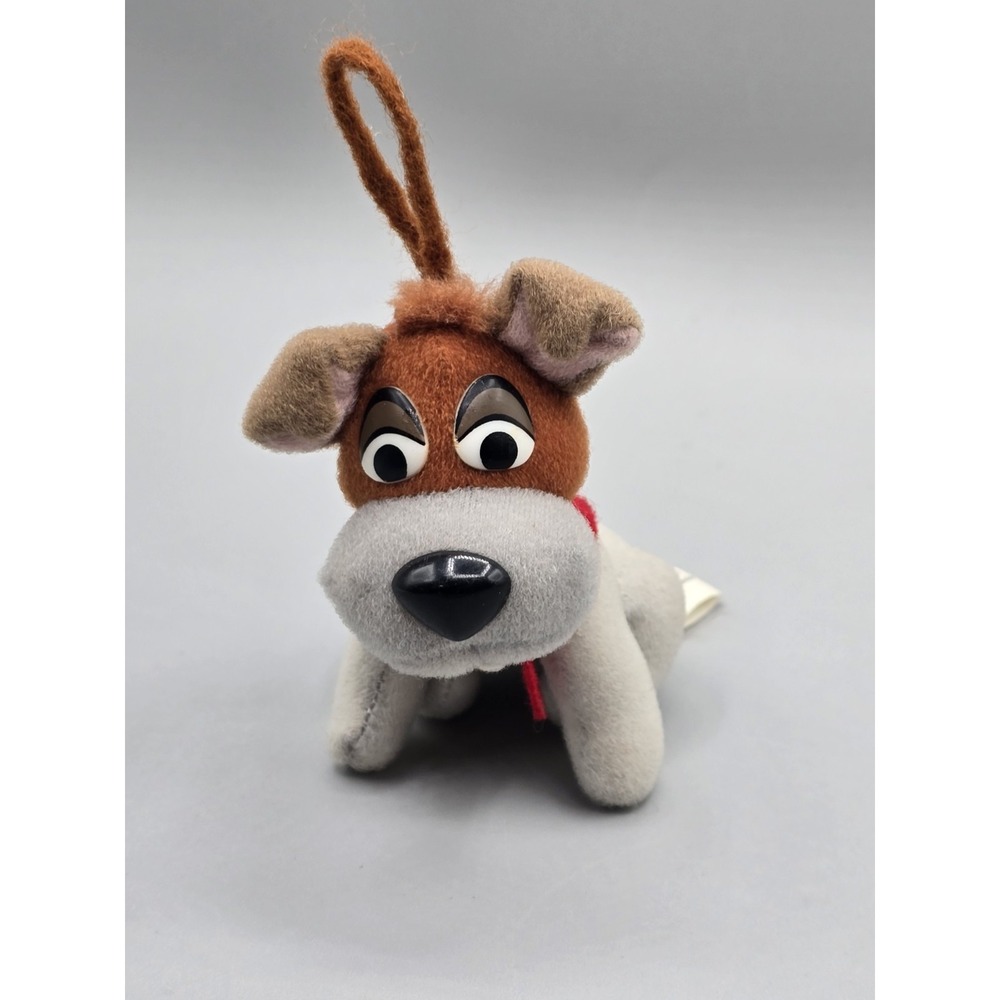 VINTAGE 1988 Walt Disney Oliver & Co Dodger Dog Christmas Ornament McDonalds Toy